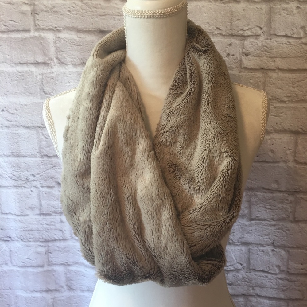 Faux Fur Infinity Scarf